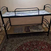 تخت دو طبقه فلزی اسکلت محکم