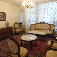 مبل استیل فرهی چوب گردو