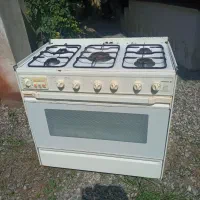 گاز پنج شعله فر دار تکنو