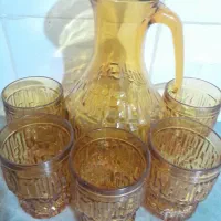 پارچ و لیوان قدیمی ایتالیایی