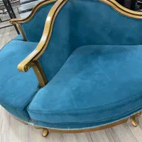تخت آینه صندلی سالن دکور پارتیشن