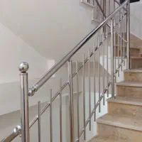 نرده و پله استیل
