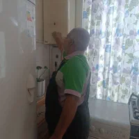 تعمیر آبگرمکن بخاری شومین در محل شبانه روزی کل کرج