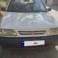 پراید ۹۶سفید تمیز بدون رنگ فروش فوری
