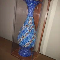 گلدان بزرگ میناکاری