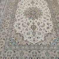 6 متری کاشان کرم پرزدار و ریشه فابریک