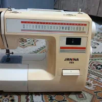 چرخ خیاطی جانینا کاملاً نو و سالم