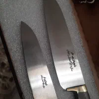 چاقو آشپزخانه استیل زنجان اصل محکم نو کاردست چوبی