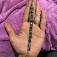 دستبند نقره سنگ اصلی