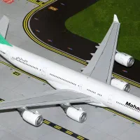ماکت ایرباس 340 ماهان ایر فلزی