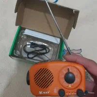 پاور بانک رادیویی با شارژ نامحدود/ پنل خورشیدی