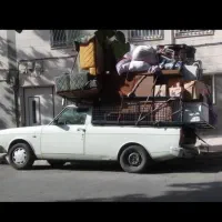 باربری حمل بار کارگرخالی اسباب کشی وانت نیسان خاور