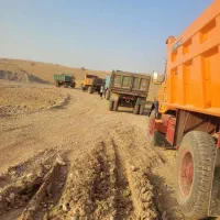 حمل شن و ماسه با کامیون کمپرسی کمترین قیمت