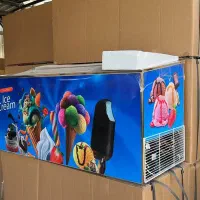 فریزر صندوقی  gyiتاپینگ بستنی مدل گاپرینا کد۵۴۳