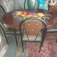 میز ناهاروغذا خوری فلزی