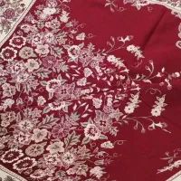 روفرشی مخمل ۱۲متری ،زرشکی دورو