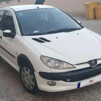 پژو 206 SD اتومات سفید