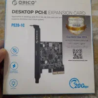 کارت pci-e به usb 3.2 از برند orico