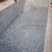 بنایی ویلا  استخر سنگ نما کاشی استخری