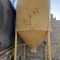 تانکرآهنی قیفی پایه دار/5000لیتری/