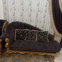 مبل 7نفره چوب واقعی سبک