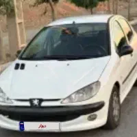 ۲۰۶ پژو مدل ۹۸ بدون رنگ
