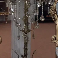 کنار سالنی ساعت ایستاده میوه خوری تزئینات برنز
