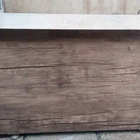 میز ام دی اف گردویی رنگ سالم ،جنس خوب