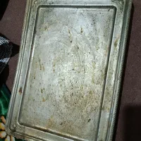 سینی برنجی قدیمی