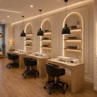 جذب ناخن کار و مژه کار حرفه ای