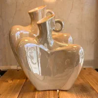 گلدان و جا دستمالی سرامیکی