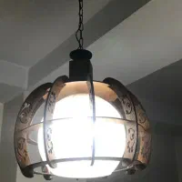 لوستر چوبی