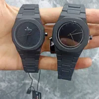 گردنبند دستبند ساعت فول بلک رولکسی مناسب ولنتاین