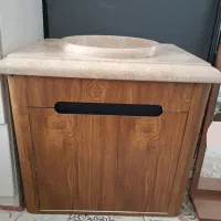 روشویی سرویس بهداشتی اینه و باکس رو شویی