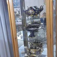 گنجه تمام چوب راش با چهار طبقه