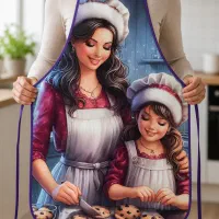 پیشبند و دستگیره آشپزخانه فانتزی مخمل و برزنت