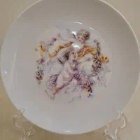 بشقاب دیوار کوب فرشته