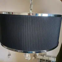 دو عدد لوستر استیل ۵ شاخه