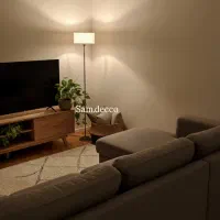 آباژور مدرن و مینیمال با شید وارداتی