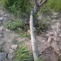 لوله پلی اتیلن سایز ۹۰ دست دوم ۱۸ متر
