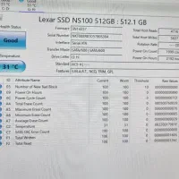 رم 16g 3200 کروشیال و هارد کارکرده