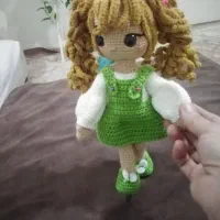 عروسک دست بافت قابل شستشو