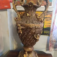 گلدان مجسمه تزئینی گچی