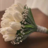 ارزان ترین دسته گل های عروس