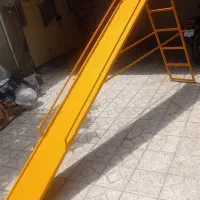 سرسره آهنی برای حیاط باغ ویلا