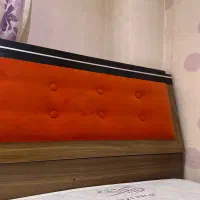 تخت mdf یک‌ونیم نفره به همراه تشک
