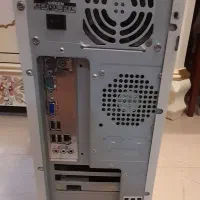 سیستم کامپیوتر بهمراه کیس وکیبورد