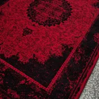 فرش افشان قرمز نوشین ۱۲ و ۹ و ۶ متره مناسب