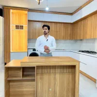 اجرای کابینت نئوکلاسیک،اشکاف،رنگه کابینت،درب اتاق،