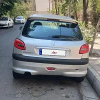 پژو 206 مدل ۱۳۸۴ دو لکه رنگ شاسی پلمپ